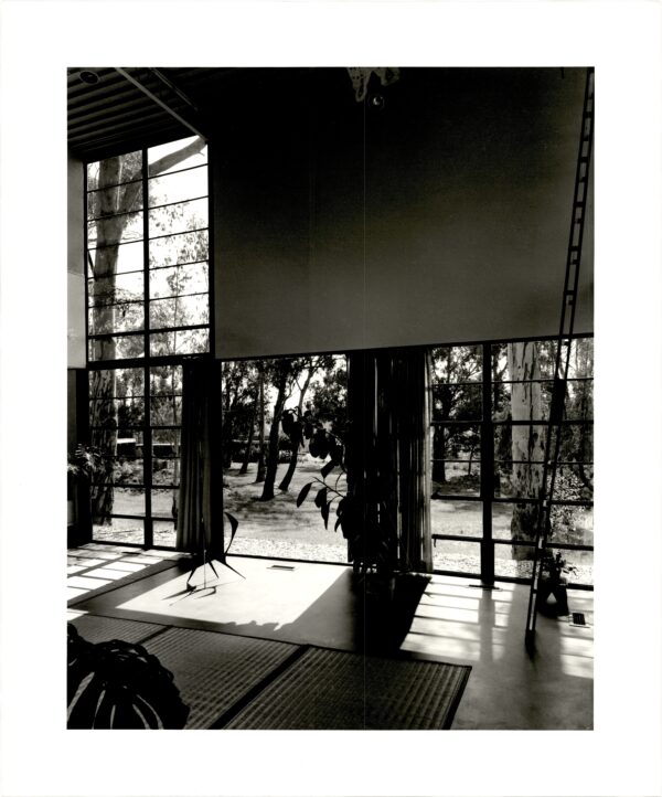 Julius Shulman - "Case Study House #8. Eames House." Pacific Palisades (Los Angeles) Ca.  Charles Eames 1950