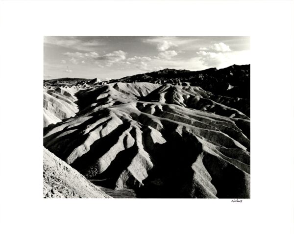 Julius Shulman - Vintage Collection. "Death Valley Land Cones" Death Valley, Ca. 1933