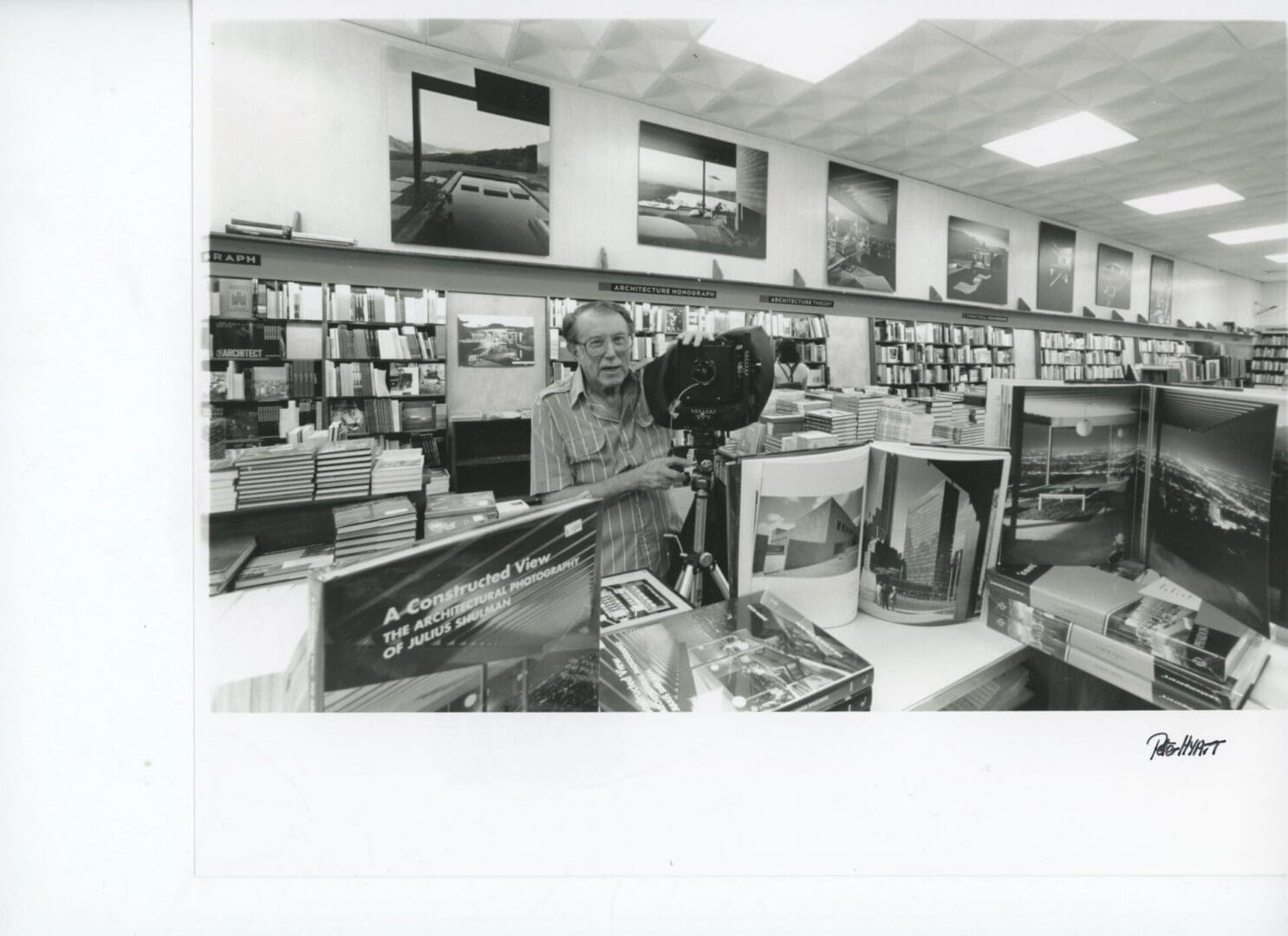 Julius Shulman - Warner Brothers "Heat" Scene at Hennessy & Engels. Hollywood, Ca. 2005