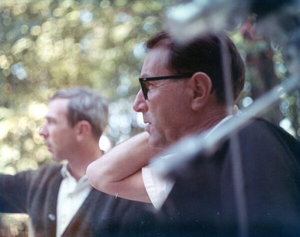 Joel Strasser - "Portrait Of Shulman by Joel Strasser." Hollywood Hills (Los Angeles) California.