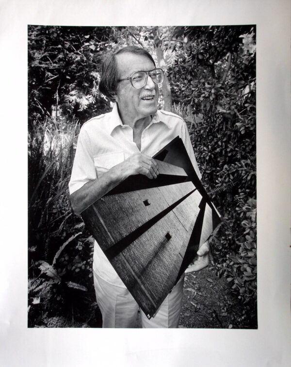 Julius Shulman - "Julius Shulman Self Portrait." Hollywood Hills (Los Angeles) Ca.