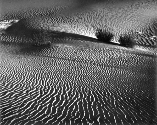 Julius Shulman - Original Vintage Print. "Death Valley Dunes." Death Valley, California. 1935