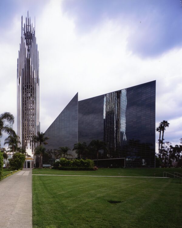 Julius Shulman - 6 Prints. "Crystal Cathedral."  Garden Grove (Orange County) Ca. Philip Johnson. 2005