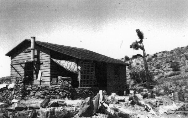 Julius Shulman - Vest Pocket Camera. "Mojave Homestead." Mojave, Ca. 1935