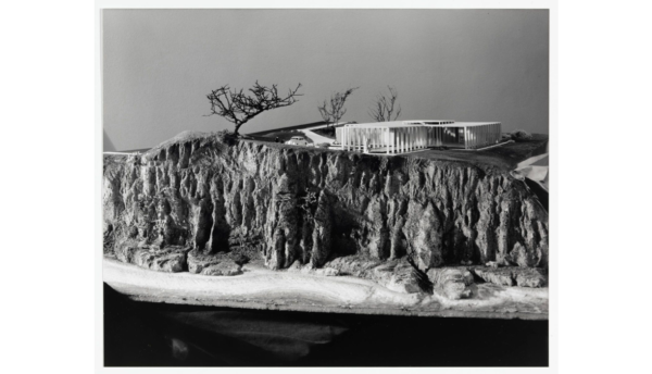 Julius Shulman - Model Of Proposed Case Study House #26 For Point Loma (San Diego) Ca. NEVER BUILT. Edward Killingsworth 1961