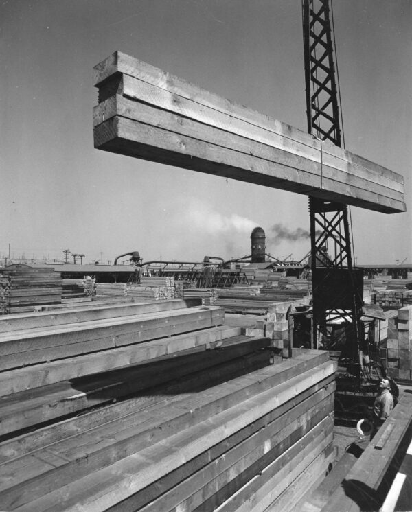 Julius Shulman - 3 Original Vintage Prints. "Construction Equipment & Materials." Los Angeles, Ca. 1940's - Image 2