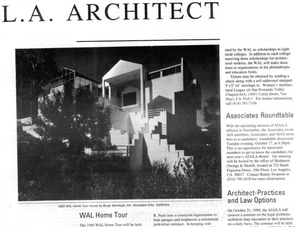 Julius  Shulman - LA Architect Publication: Various Articles & Prints With The Main Article Being The Gene Autry Western Heritage Museum. Los Angeles, Ca. 1989 - Image 2