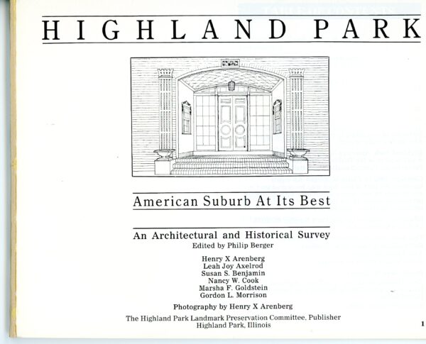 Julius Shulman - Booklet: Signed by Editor Philip Berger. "Highland Park, American Suburb At It's Best" Highland Park, Ca. 2006 - Image 3