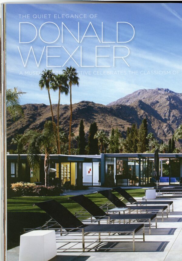 Julius Shulman - Magazine: Palm Springs Life Magazine. Article & Pictures on Donald Wexler's Work Memorialized by Shulman. Palm Springs. 2011 - Image 2