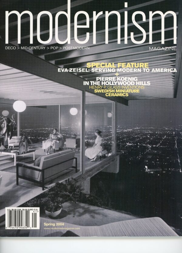 Julius Shulman - Magazine: Modernism Magazine. Several Articles & Pictures on Pierre Koenig's Works Memorialized by Shulman. Los Angeles, Ca. 2004