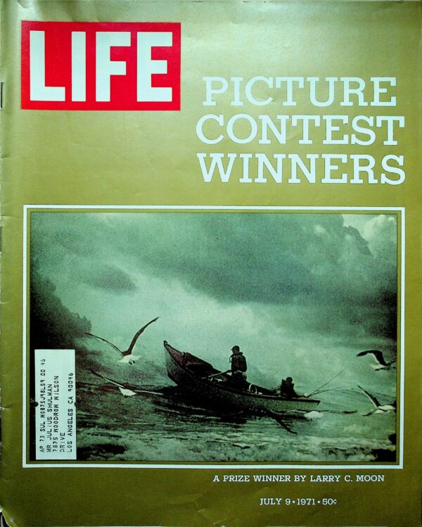 Life Magazine: "Picture Contest Winners." Hollywood Hills (Shulman's Studio) Ca. July 9, 1971