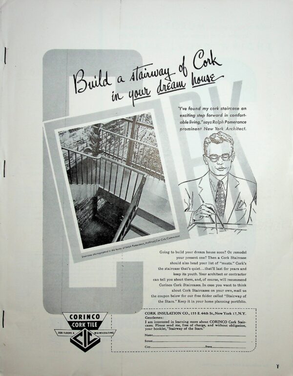 Spiral Bound Book - "Architectural Forum, January 1948." Frank Lloyd Wright. Boston, MA. 1948 - Image 2