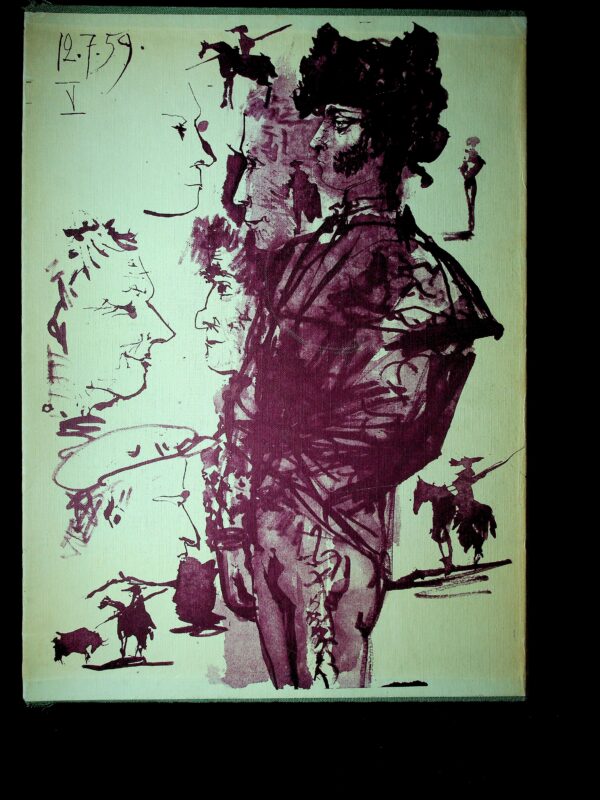 Hardcover Book: Both English & Spanish Edition. "Picasso: Toros Y Toreros." First Edition. Luis Miguel Dominguin. New York, NY. 1961 - Image 7