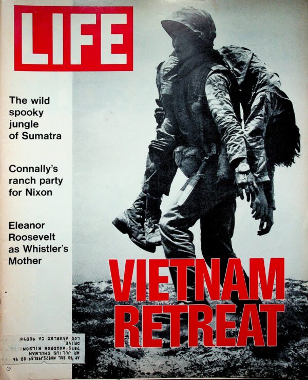 Life Magazine: "Vietnam Retreat." Hollywood Hills (Shulman's Studio) Ca. May 12, 1972