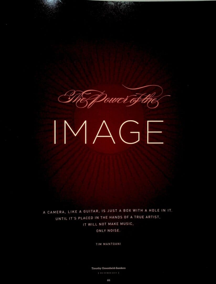 Book cover: The Power of the IMAGE